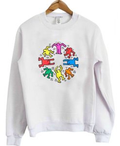 keith haring crewneck sweatshirt