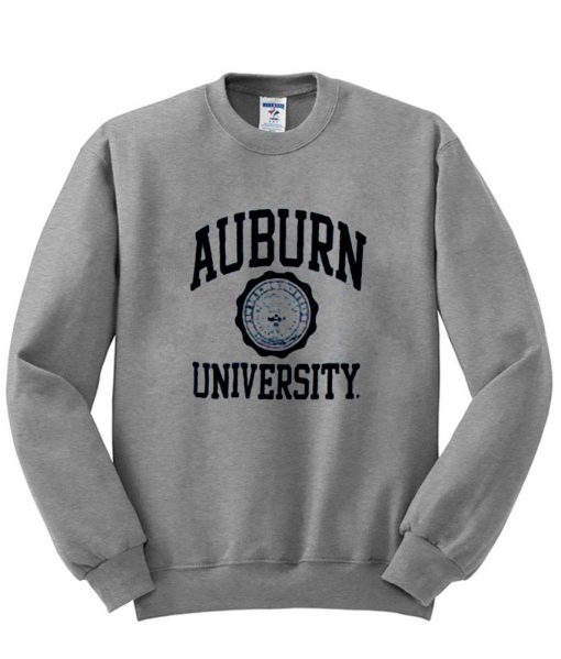 Auburn University sweatshirt grey