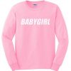 Baby Girl Sweatshirt pink