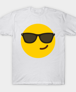Emoji With Sunglasses T Shirt