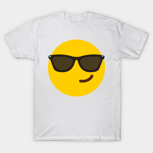 Emoji With Sunglasses T Shirt