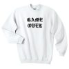 Game Over Crewneck sweatshirt