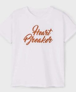 Heart Breaker T Shirt white