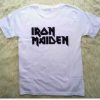 Iron Maiden T shirt white