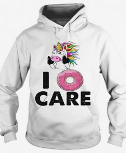 Unicorn I Donut Care Hoodie