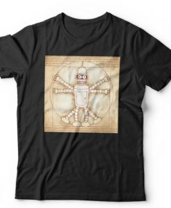 Vitruvian Bender T-shirt