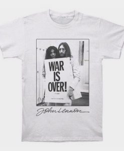 War Is Over T Shirt John lennon