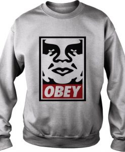 obey face sweatshirt