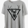 Deer and Triangle T Shirt