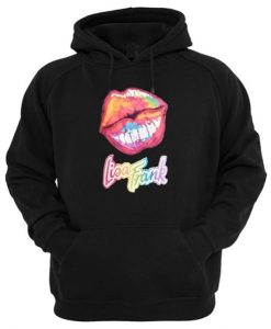 Lisa Frank Lips Hoodie