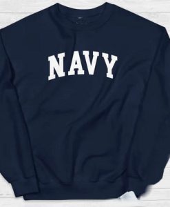 Navy Crewneck Sweatshirt