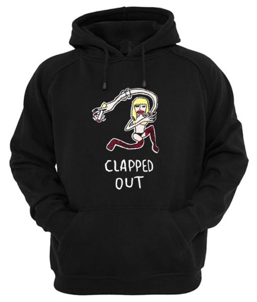 Clapped Out Graphic Print Hoodie