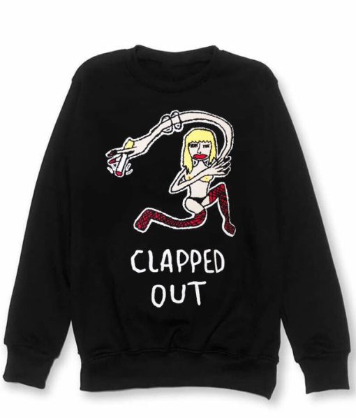 Clapped Out Graphic Print Sweatshirt