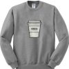 Coffee Cup crewneck Sweatshirt