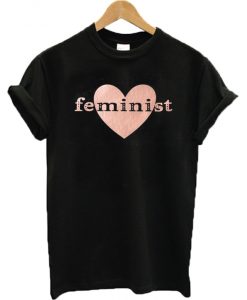 Feminist Heart Logo T shirt