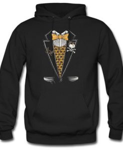 Halloween Pumpkin Tuxedo Hoodie