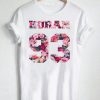 Horan 93 Floral TShirt