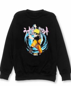 Naruto Graphic Print Sweatshirt