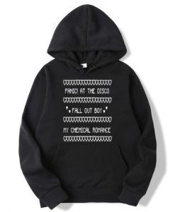 Panic At the Disco Fall Out Boy Chemical Romance Hoodie