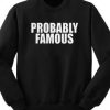 Probably Famous sweatshirt