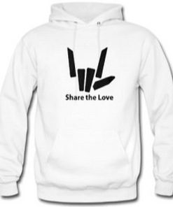 Share The Love Hand sign Hoodie