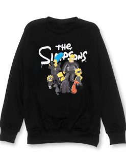 The Simpsons Graphic Print Sweatshirt