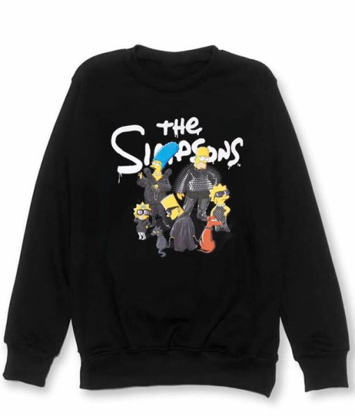 The Simpsons Graphic Print Sweatshirt