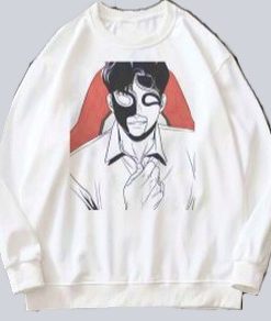 Yarichin Club Mask Sweatshirt