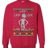 Lick My Bells Christmas sweatshirt