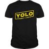 YOLO Only Live Logo T shirt