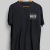 2022 Chest Print T-Shirt