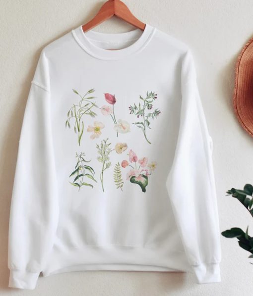 Flowers sweatshirt