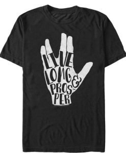 Live Long And Prosper T Shirt