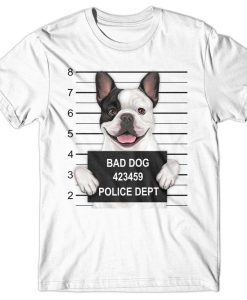 Mug Shot French Bulldog T Shirt