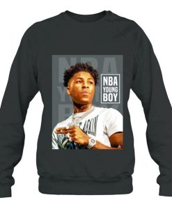 NBA Young Boy Poster Sweatshirt