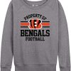 Property of Bengals Football sweatshirt