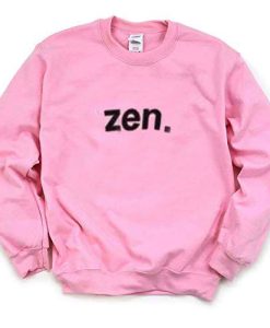 Zen Font sweatshirt