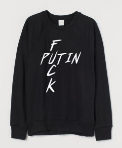 F Putin Font Sweatshirt