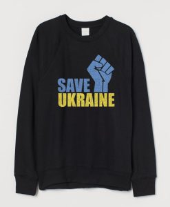 Save Ukraine Graphic Sweatshirt