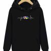 Ukrainian USA Heartbeat Support Ukraine Hoodie