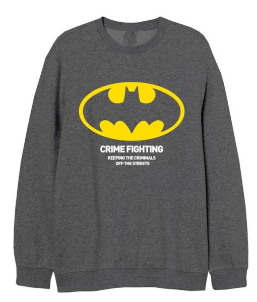 Crime Fighting Batman Sweatshirt