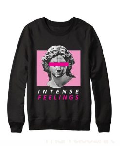 Intense Feeling Graphic Sweatshirt