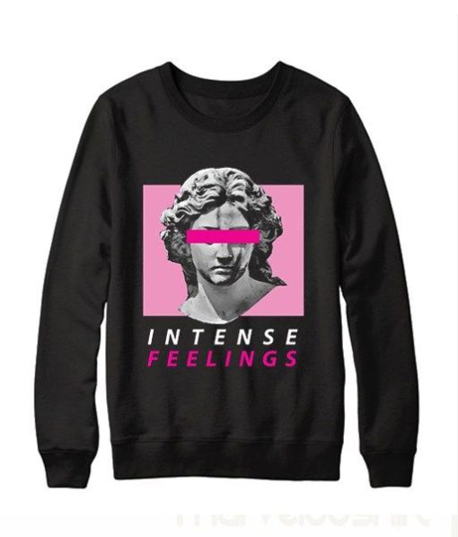 Intense Feeling Graphic Sweatshirt