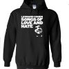 Leonard Cohen Songs Of Love And Hate hoodie