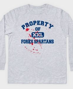 Property Of Forks Spartans Sweatshirt