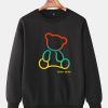 Teddy Bear Print Sweatshirt