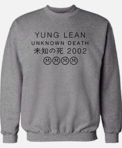 Yung Lean Unknown Death Sweatshirt