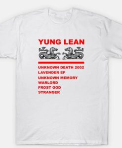 Yung Lean Unknown Death T shirt