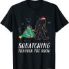 Squatching Through The Snow Big Foot T Shirt