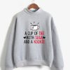 A Cup Of Tae With Suga And A Kookie Crewneck Sweatshirt